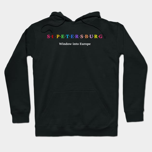 St Petersburg, Russia Hoodie by Koolstudio